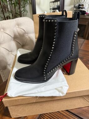 Christian Louboutin Out Line Spikes 70 Boots